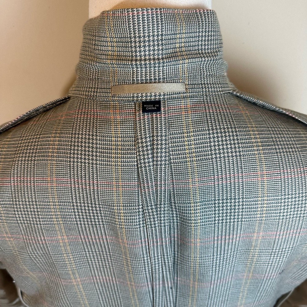 J.Crew Glen Plaid Cream Moon Ludlow Blazer NWOT 44R - Picture 10 of 12